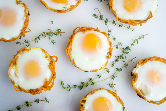 Sweet Potato Egg Nests Sweet Potato Egg Nests