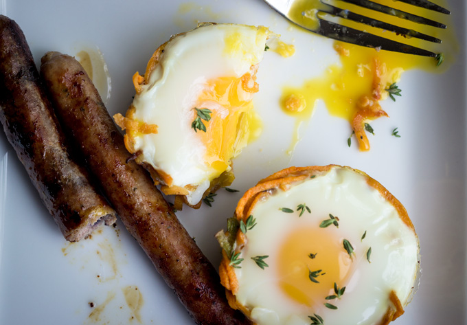 Sweet Potato Egg Nests Sweet Potato Egg Nests