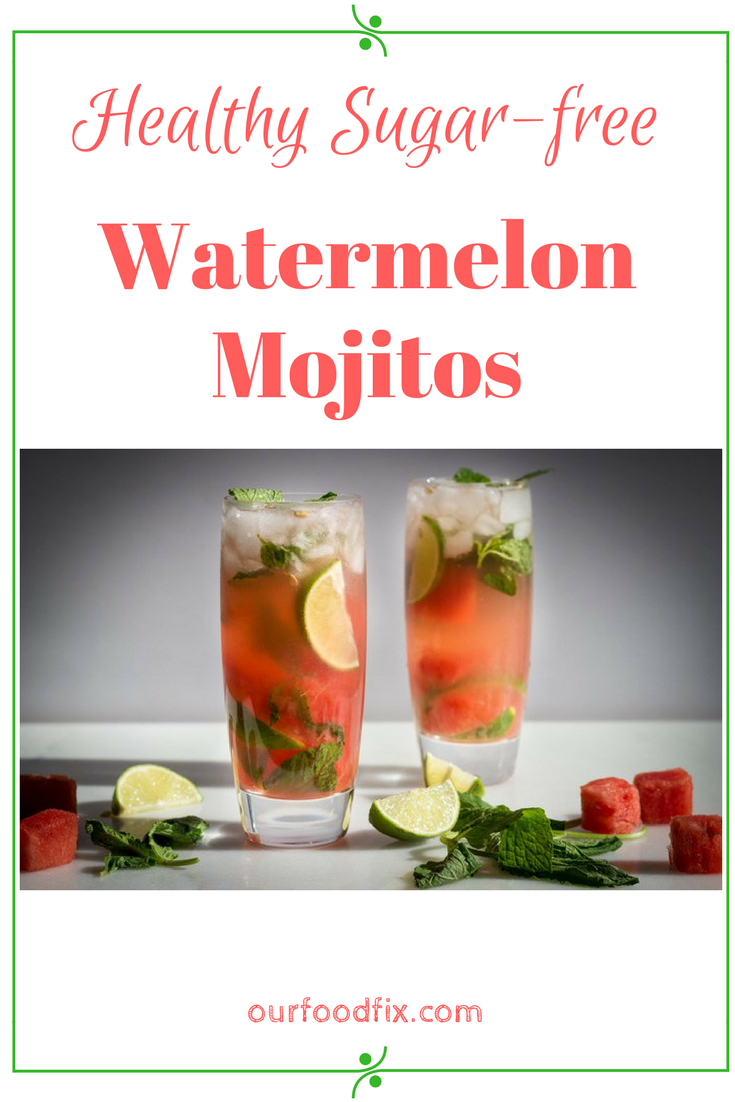 Watermelon Mojitos