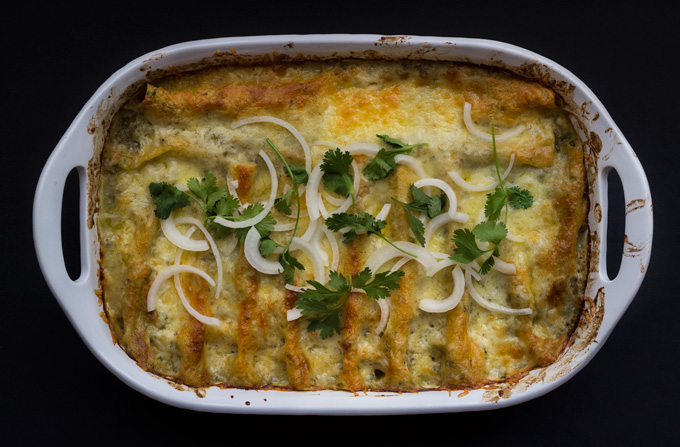 Grilled Chicken Enchiladas Verdes Grilled Chicken Enchiladas Verdes