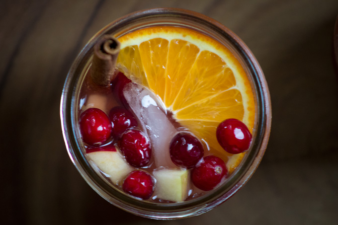 Mulled Cranberry Cider Sangria Mulled Cranberry Cider Sangria