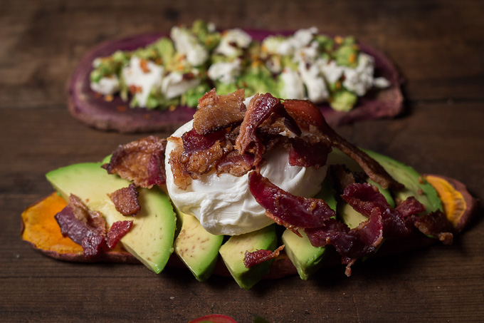 Sweet Potato Toast 5 Ways