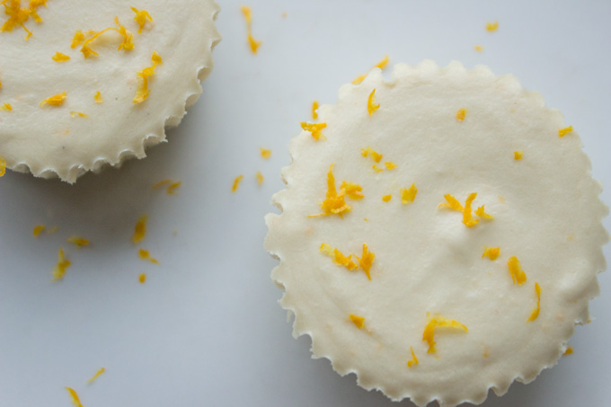 No Bake Creamy Meyer Lemon Tarts
