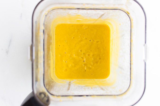 Butternut Squash Carbonara {Gluten, Dairy + Egg-free}