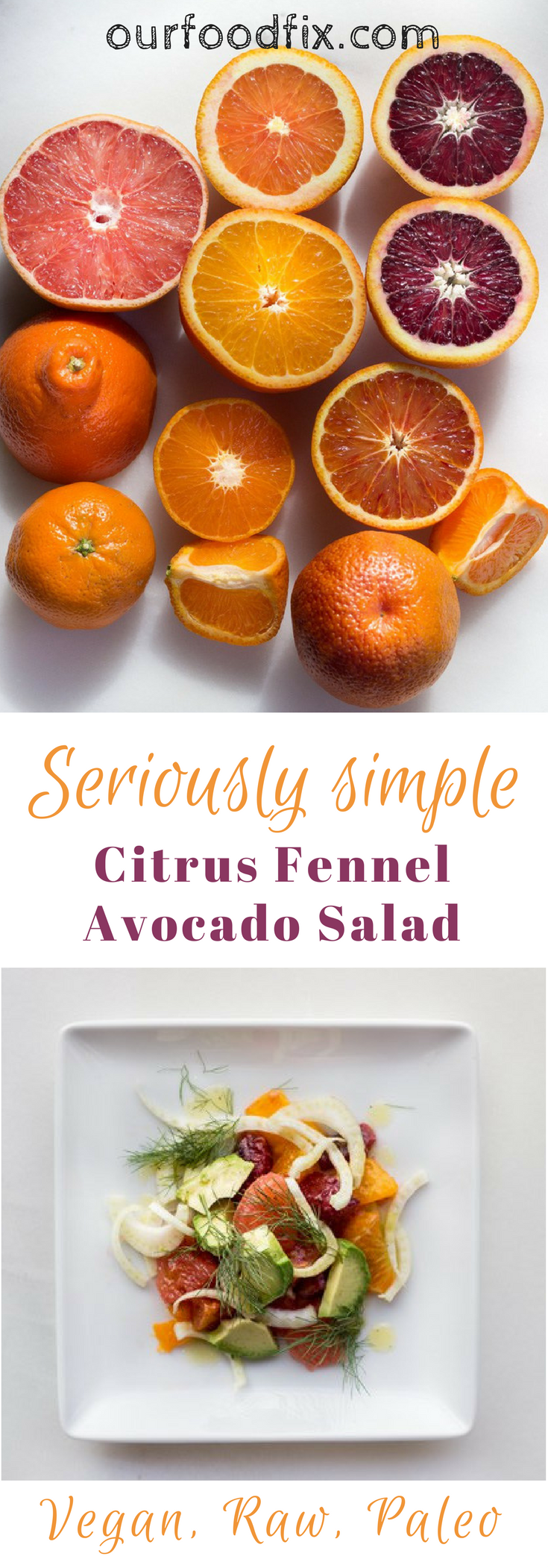 A bright, tangy, crunchy raw salad filled with the tastes of the season. Paleo recipes | Spring recipes | Summer recipes | Vegan recipes | Raw salad | Salad recipes | Make ahead meals | Simple dishes | Under 30 minutes | 10 ingredients or less | Whole30 recipes | Whole30 salads | AIP recipes | Autoimmune Protocol | Autoimmune Paleo